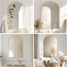 Arched 24x36 Inch Explosionproof Wall Mounted Mirror