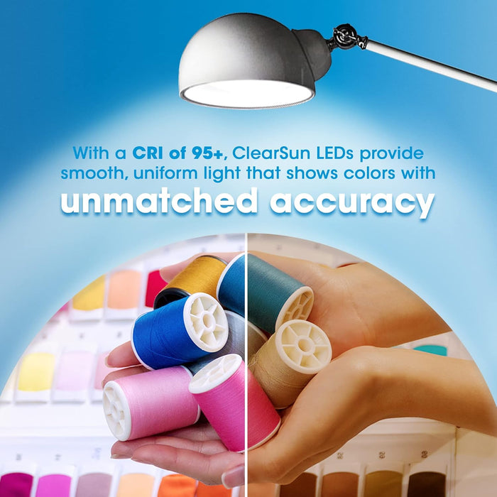 OttLite Pharmacy LED Floor Luminaire Adjustable Neck