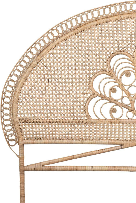Handmade Rattan King Size Headboard