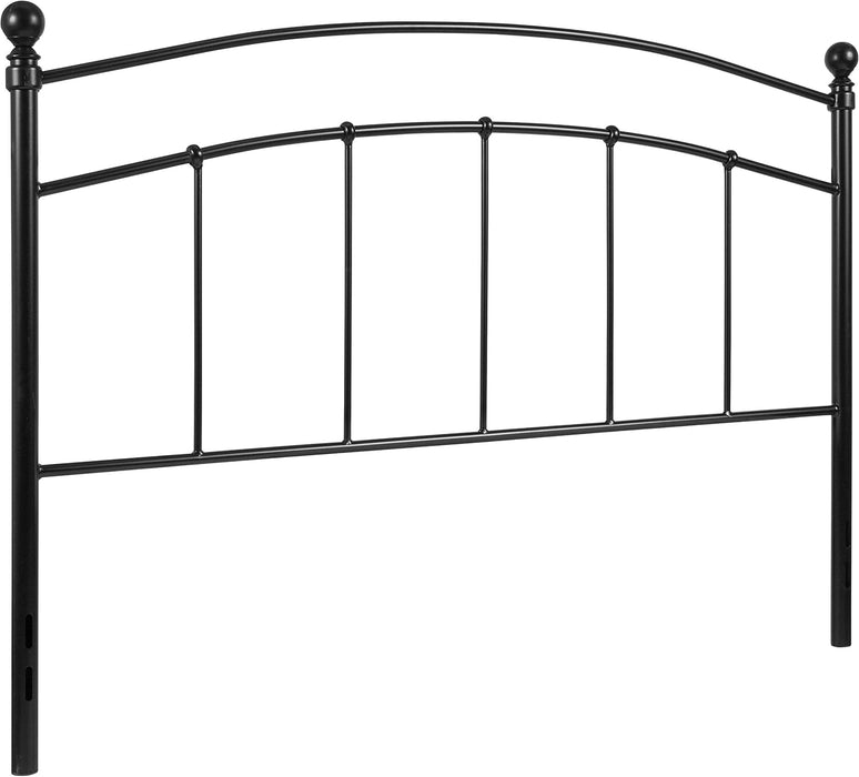 Woodstock Decorative Black Metal Queen Size Headboard