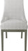 Home Decor | Upholstered Anywhere Dining Chair | Accent Chairs for Living Room & Bedroom | Decorative Home Furniture - Neutral Textured Solid (Single Pack)