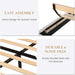 Full Platform Bed Frame with Velvet Upholstered Headboard, Mattress Foundation with Strong Wooden Slats Support, No Box Spring Needed, White