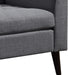 Gray Loveseat Sofa for Living Room