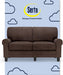 61" Linen Loveseat - Charcoal