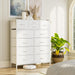 White Dresser with 12 Drawers