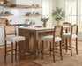 30 Inch Counter Height Stools Set of 2 Rattan Farmhouse Barstools Mid Century Modern Bar Chairs Upholstered Kitchen Bar Stools with Wood Legs for Island/Dining Room, Linen Beige