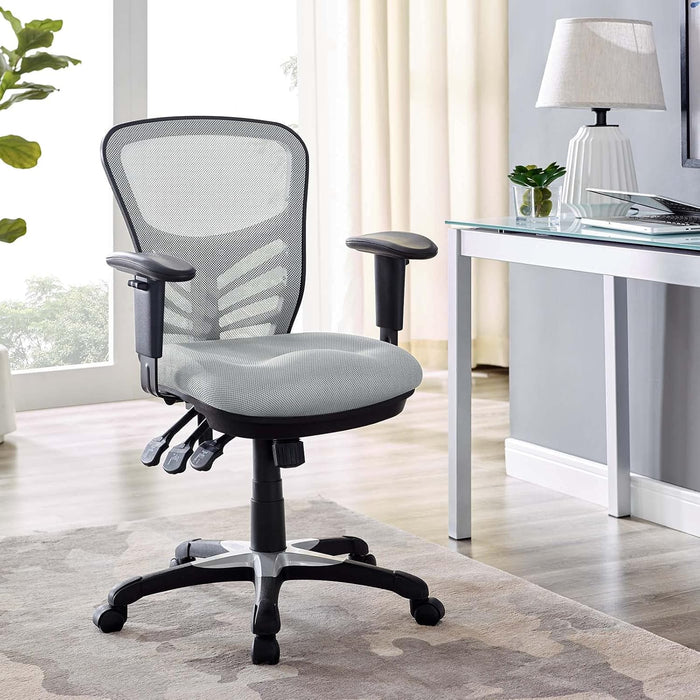 EEI-757-GRY Articulate Ergonomic Mesh Office Chair in Gray