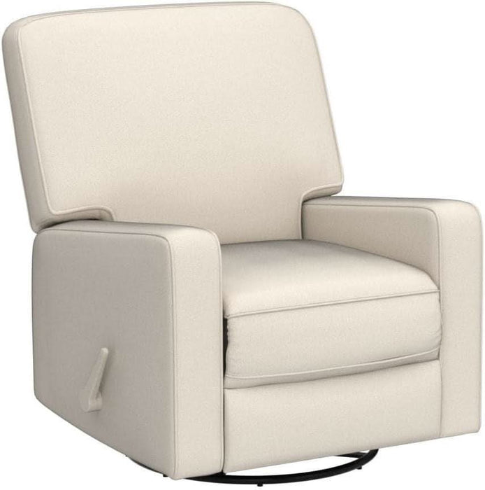 5306 Constitution Rocker Beige Fabric Swivel Rocker Recliner Armchair Deep Seat — ShipItFurniture