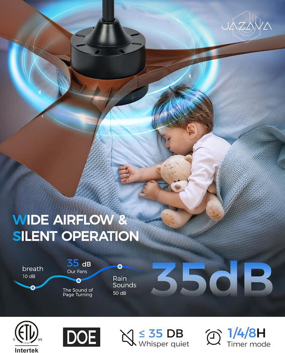 Damp Rated 52 Inch Ceiling Fan Remote Control