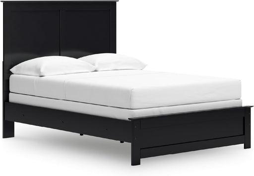 Signature Design by Ashley Maribel Transitional Full Panel Bed, Foundation or Box Spring Needed, Black