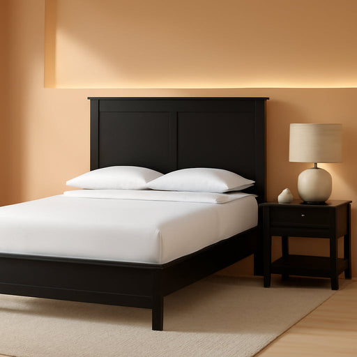 Signature Design by Ashley Maribel Transitional Full Panel Bed, Foundation or Box Spring Needed, Black