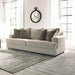 Soletren Premium Chenille Queen Sofa Sleeper White
