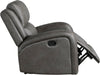 Rocker Recliner Chair, Reclining Rocking Chair, Home Theater Reclining Seat, Manual Recliner Seat for Living Room, Nursery, Bedroom, Office, Apartment, Grey