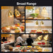 Golden Restaurant Warmer Dual Bulbs 500W Luminaire