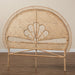 Marlette Natural Rattan Standalone Headboard, Queen
