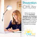 OttLite Pharmacy LED Floor Luminaire Adjustable Neck