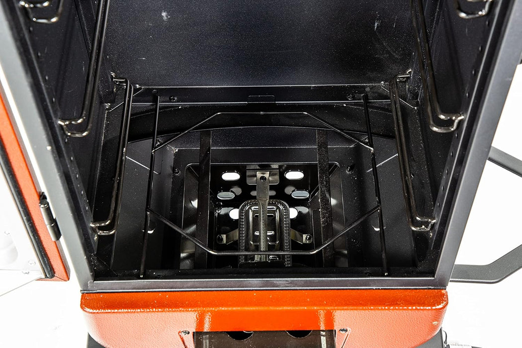3-Series Gas Vertical Smoker, Red Hammertone - 10773