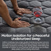 14 Inch Firm King Size Mattress, Hybrid King Mattress with Extra Back and Lumbar Support, Fiberglass Free, 365 Nights Trial & 10 Years Warranty, Motion Isolation, Enhenced Edge Support
