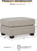 Gaelon Transitional Rectangular Upholstered Ottoman with Bun Legs, Light Brown