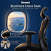 Ergonomic Office Chair with Rollerblade Wheels, Lumbar Support| High Back Chair with Breathable Mesh | Thick Seat Cushion