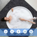 80 * 80 Inch round Hot Tub Mat, Extra Large Inflatable Hot Tub Pad Outdoor Indoor, Waterproof Slip-Proof Backing, Absorbent Spa Pool Ground Base Flooring Protector Mat for Hot Tub, Deck