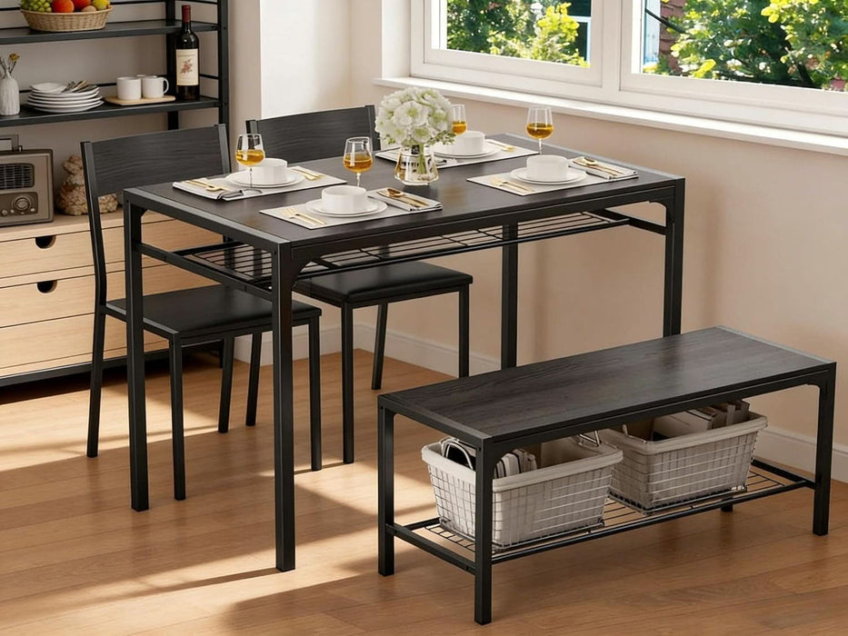 4-Piece Dining Table Set for 4, Kitchen Table