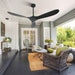 60Inch Outdoor Smart Ceiling Fan VoiceControl Remote