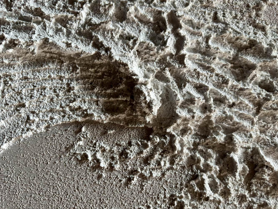 Abstract Ocean Wave Wall Art, White Textured Oil Painting on Canvas, Modern Minimalist Wall Decor