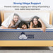 Thickened Memory Foam Queen Mattress(12.9Inchest) Cool Mattress-9-Layer Thickened-Medium Firm,Bed Durable,Edge Reinforcement No Collapse,Top Exhaust System No Damp Heat,No Back Pain-365Day Try