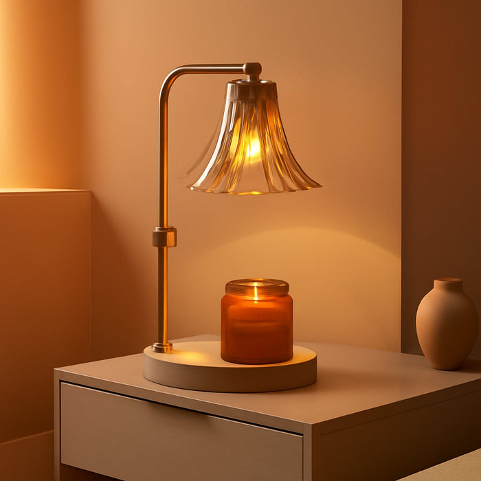 Candle Warmer Lamp with Timer Height-Adjustable Valentine'S Day Gifts Birthday Gifts for Women and Mothers Housewarming Gifts New Home Decor 2 Bulbs