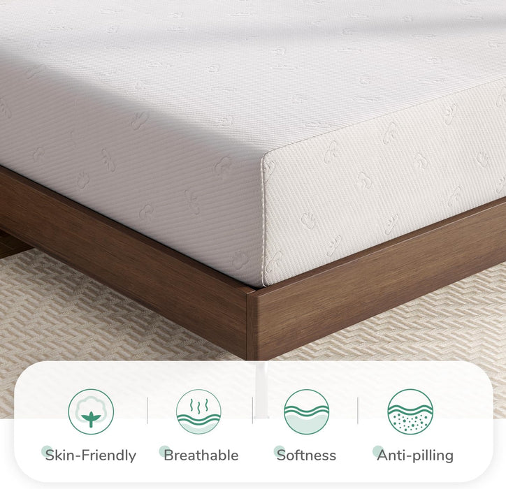 Queen Memory Foam Mattress, Medium-Firm, CertiPUR-US Certified