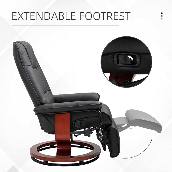 Manual Recliner Chair with Footre