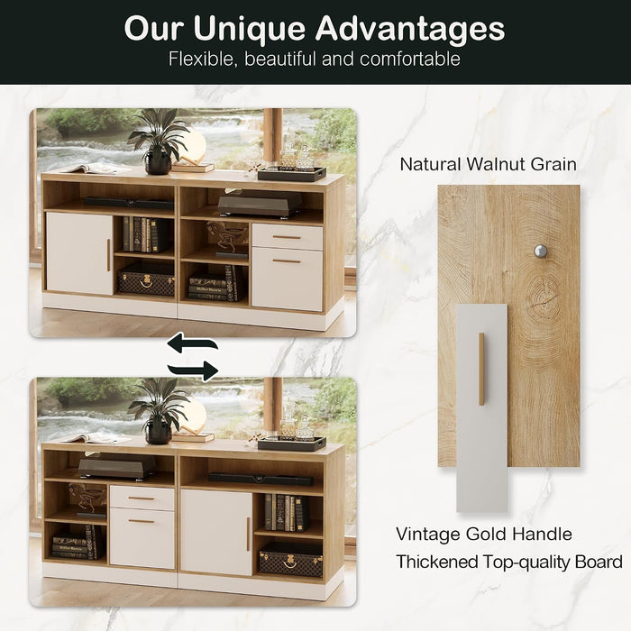 63Inch Walnut Commercial Grade Lateral File Cabinet