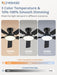52 Inch Ceiling Fans with Lights, Flush Mount Low Profile Ceiling Fan with 6 Speeds & 3CCT, Smart Remote&App Control, Dimmable 24W LED Light, Quiet DC Motor for Living Room Bedroom,Black