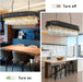 Elegant Black Gold Crystal Chandelier ThirtyThreeInch