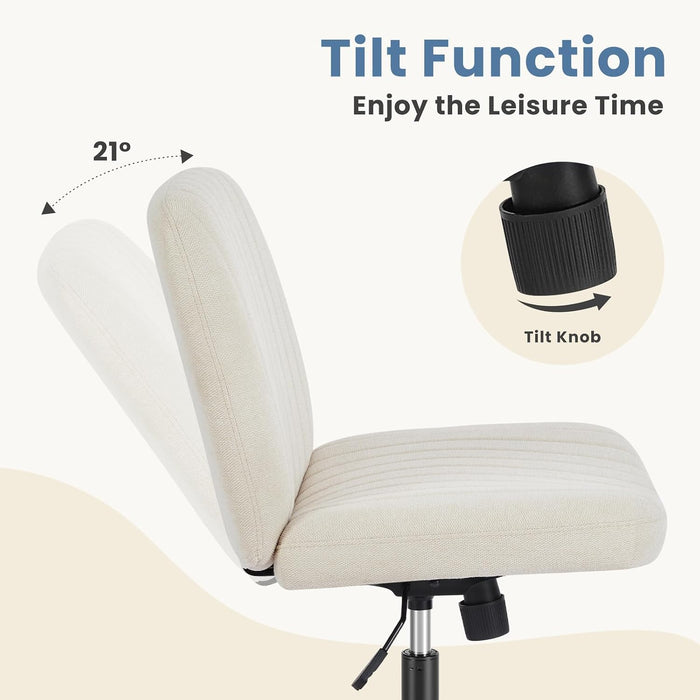 Criss Cross Chair, Cross Legged Vanity Chair, Home Office