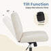 Criss Cross Chair, Cross Legged Vanity Chair, Home Office