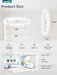 TwentyFourInch Ceiling Fan With Dimmable Lights Remote