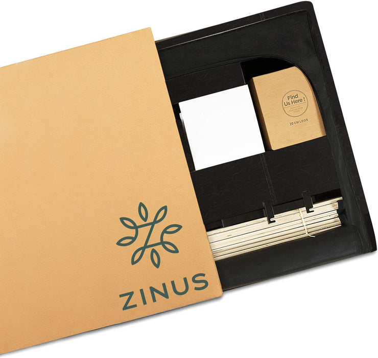 Gerard Faux Leather Upholstered Platform Bed Frame, Mattress Foundation, Wood Slat Support, No Box Spring Needed, Easy Assembly, Full