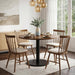 Circular Industrial Round Table 31.5Inch Solid Wood