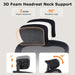 Office Desk Chair with Adjustable Headrest and Flip-Up Armrests