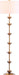 Antiqued Gold Floor Lamp SixtyThreePointFiveInchHeight