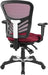 Articulate Ergonomic Mesh Office Chair in Red