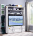 Cargo Bookshelf & Ladder (TV Stand) in White