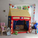 Win Green Theater Playhouse / Play Tent for Kids Indoor Outdoor Hand-Embroider