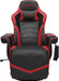 900 Gaming Recliner - Video Games Console Recliner Chair, Computer Recliner, Adjustable Leg Rest and Recline, Recliner with Cupholder, Reclining Gaming Chair with Footrest - Red