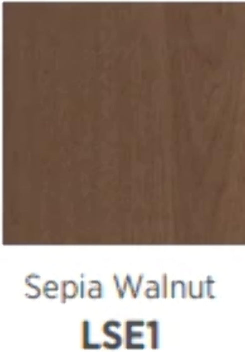 MOD Laminate Bookcase Mahogany 2 Shelf 30" W X 13" D X 29" H
