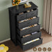 Tall 6-Drawer Dresser With Anti-Tipping Wood Storage