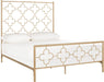 Home Morris Moroccan Antique Gold Bed, Full