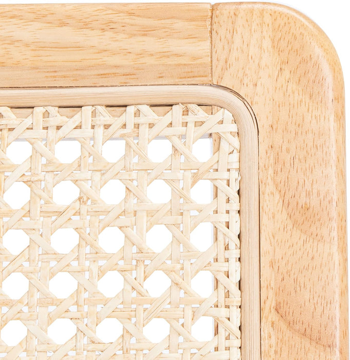 Home Collection Benicio Natural Rattan Dining Chair (Set of 2) DCH1005D-SET2